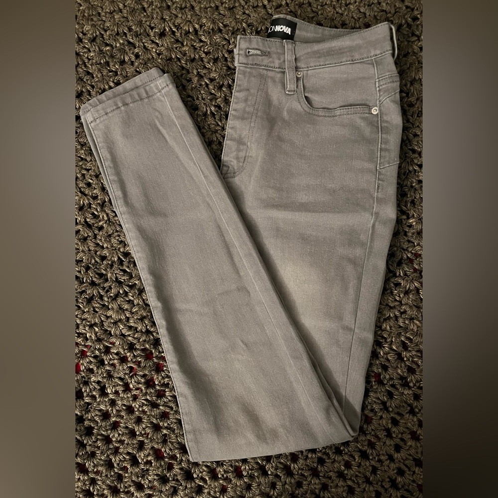 Gray High Rise Skinny Jeans - FashionNova